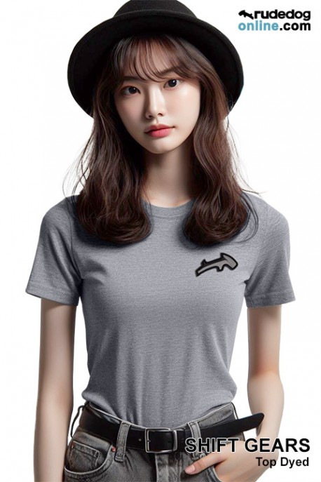 SHIFT GEARS สีเทาท็อปดราย