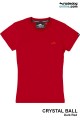 CRYSTAL BALL สีแดงเข้ม