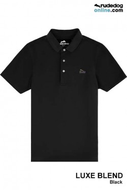 โปโล รุ่น LUXE BLEND สีดำ