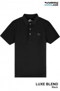 โปโล รุ่น LUXE BLEND สีดำ