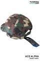 ACS Alpha Cap สีเขียวลายพราง
