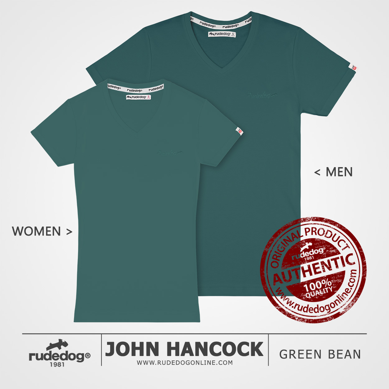 เสื้อยืด rudedog รุ่น&nbsp;TV - John Hancock