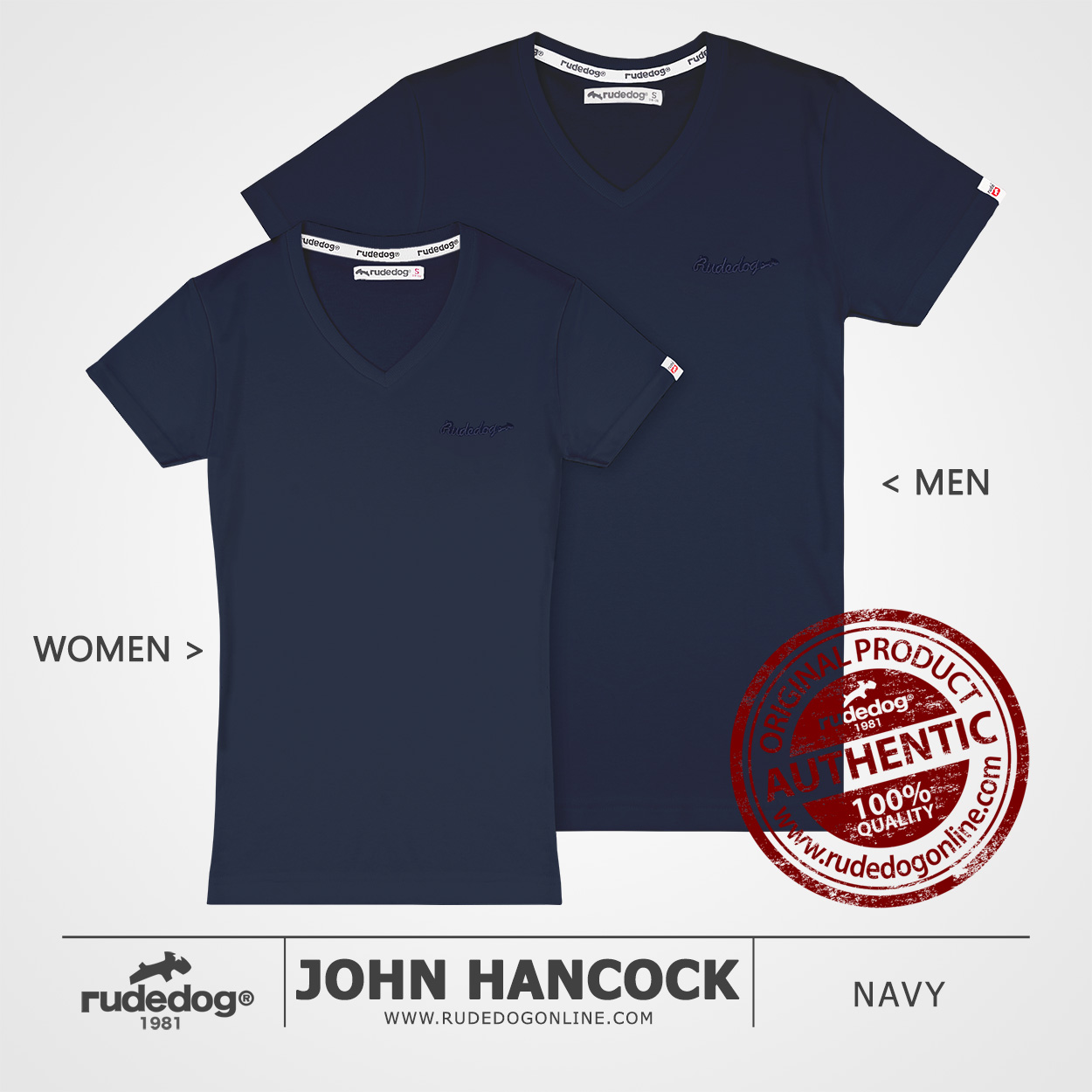 เสื้อยืด rudedog รุ่น&nbsp;TV - John Hancock