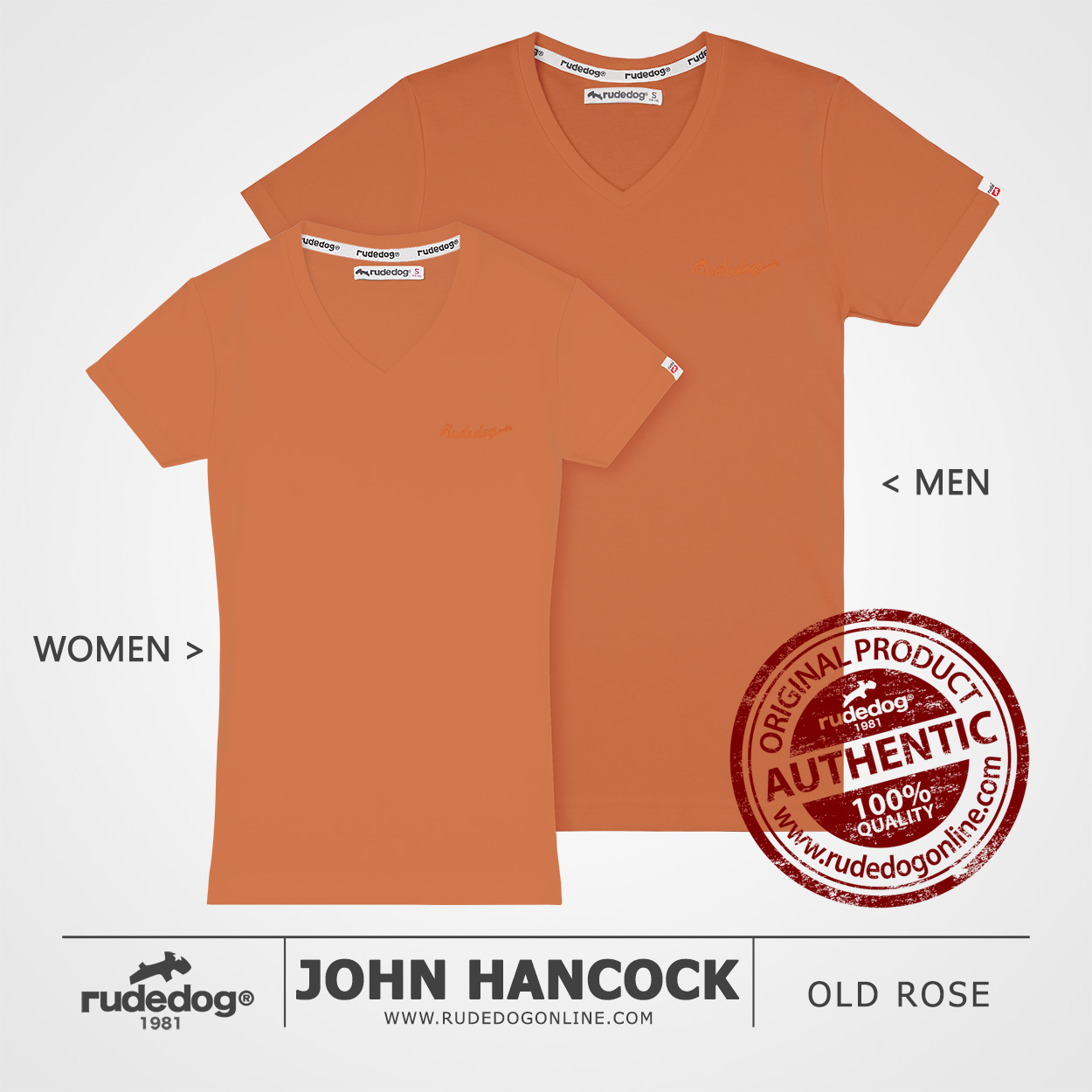 เสื้อยืด rudedog รุ่น&nbsp;TV - John Hancock