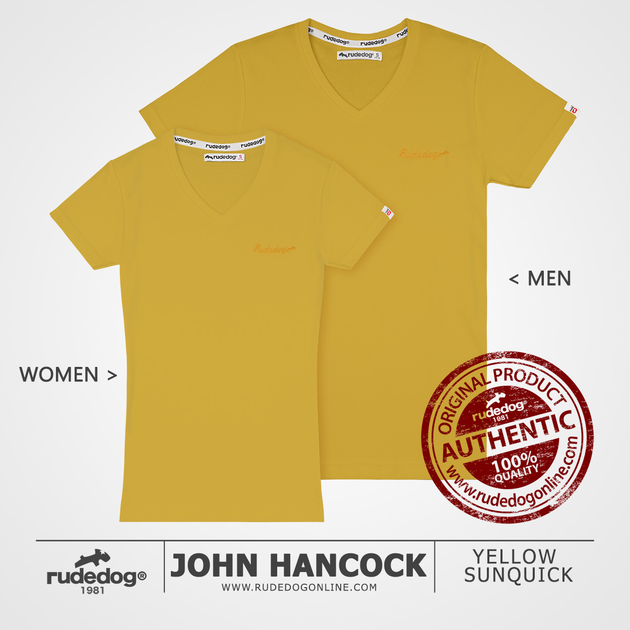 เสื้อยืด rudedog รุ่น&nbsp;TV - John Hancock